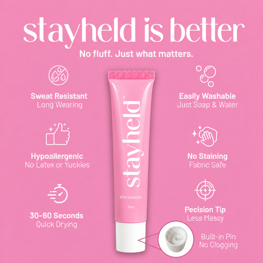 Stay Held Body Adhesive